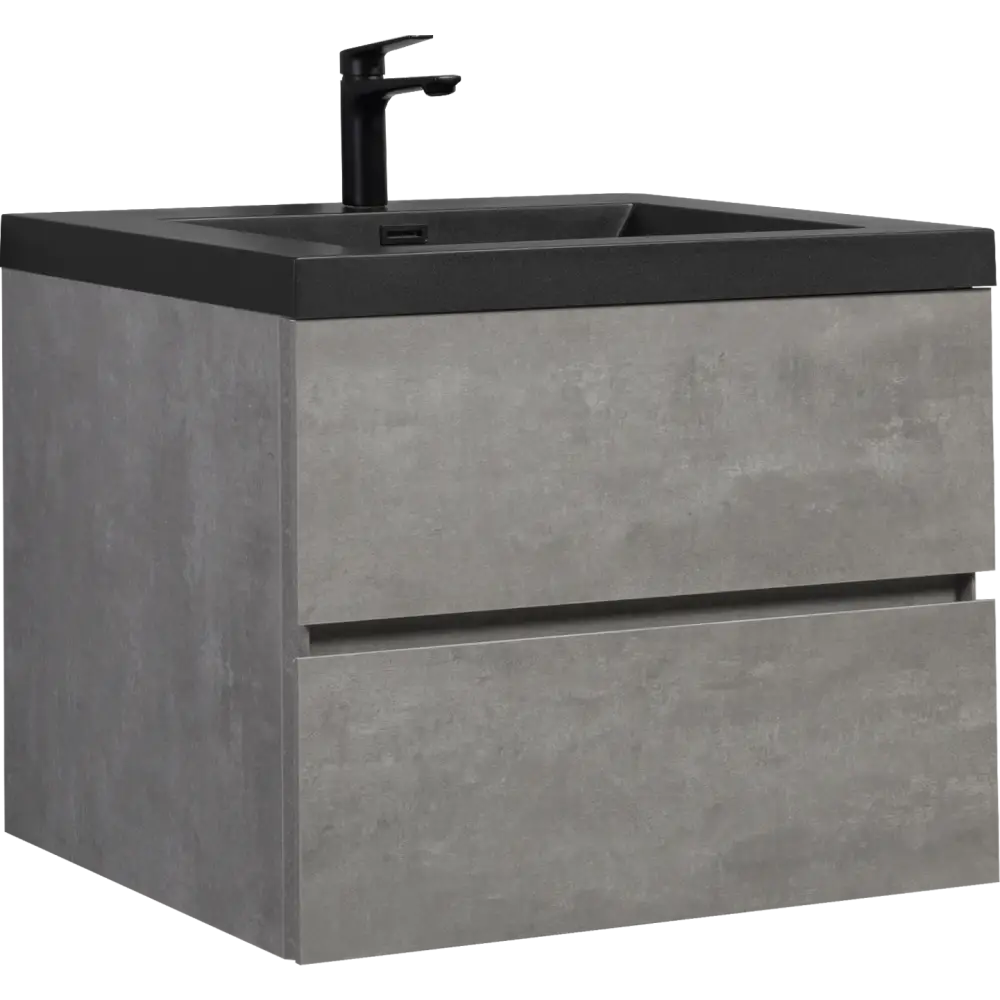 30" Floating Bathroom Vanity with Sink, Modern Wall-Mounted Bathroom Storage Vanity Cabinet with Black Quartz Sand Top Basin and Soft Close Drawers MLNshops]