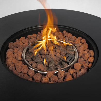 MLNshops 30 Inch Propane Fire Pit Table for Outdoor Use