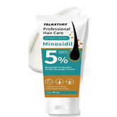 Tube of Talkstory Minoxidil 5% Scalp Massage Cream on a white background