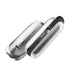 X-BOAT+ Wireless Earbuds 35H Playback BT5.3 ENC Noise Cancelling 13mm Driver IF Award Metal Case Black Silver