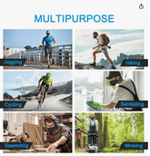 Collage of people engaging in various activities with text labels on a white background.