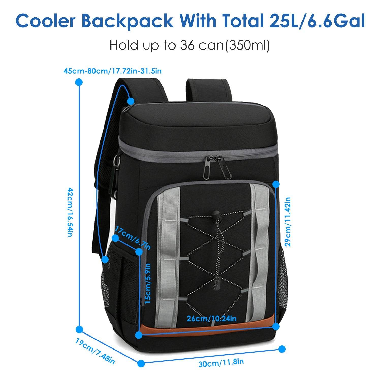 MLNshops 36 Can Cooler Bag for Outdoor Adventures