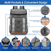 MLNshops 36 Can Insulated Cooler Backpack for Outdoor Fun