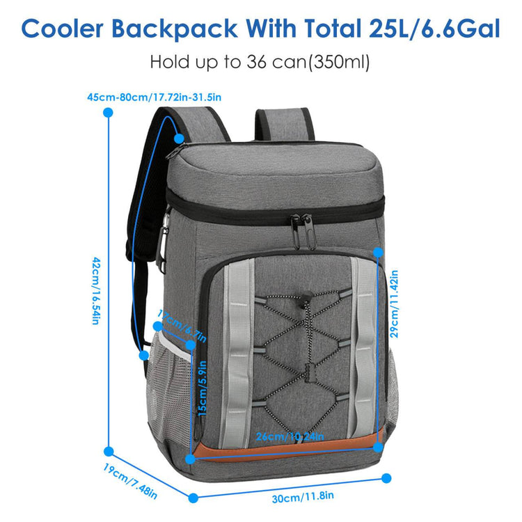 MLNshops 36 Can Insulated Cooler Backpack for Outdoor Fun