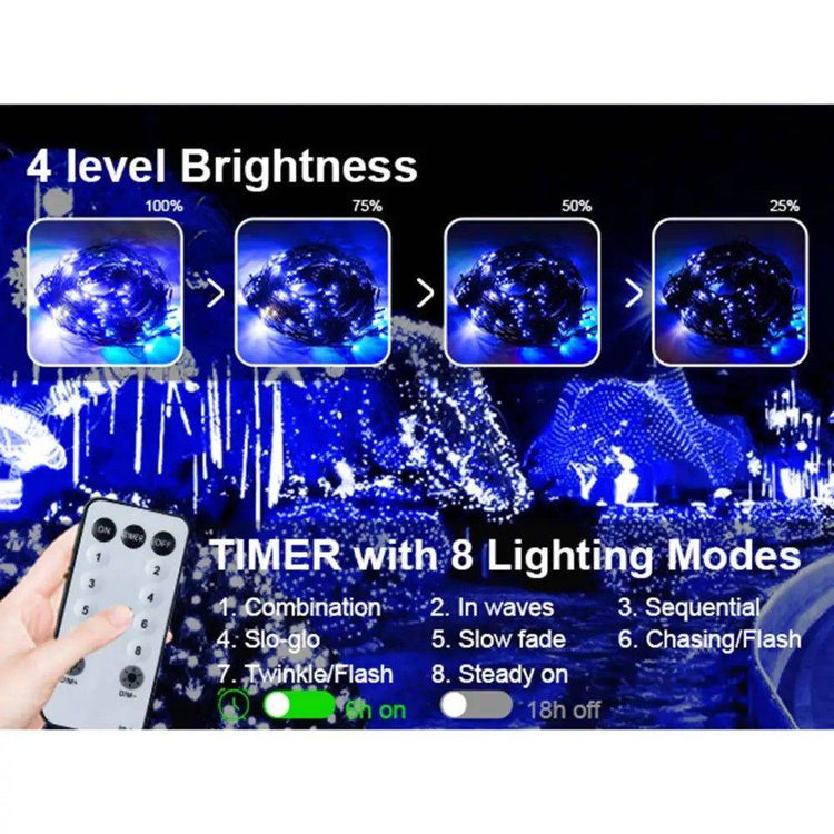 mlnshops 360 LED Decorative Lights Mesh Net for Christmas