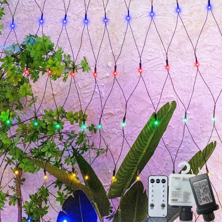 mlnshops 360 LED Decorative Lights Mesh Net for Christmas multicolor