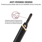 360 ° Rotary Head USB Rechargeable Quick Heating Long Lasting Eyelash Curling Device