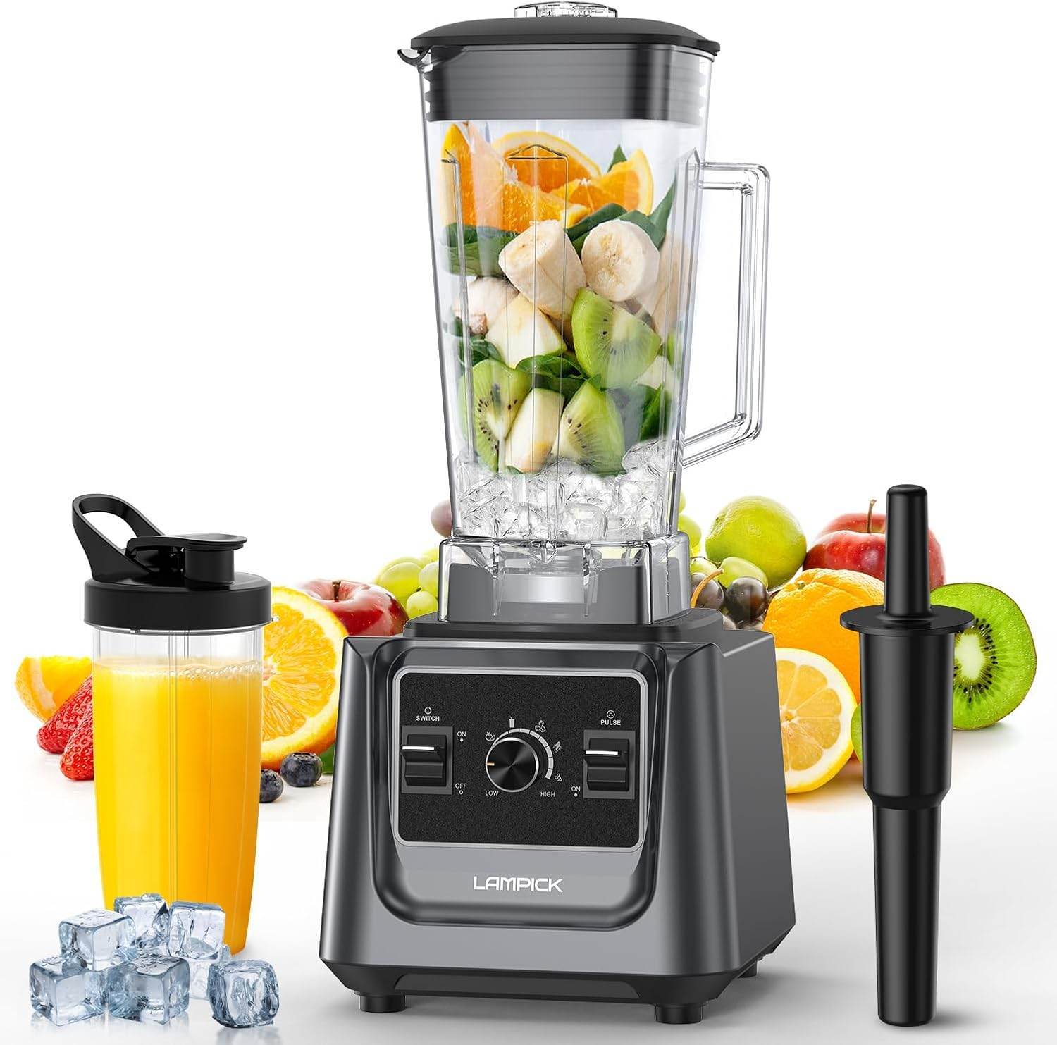 2000W High-Speed Kitchen Blender - Smoothies, Ice, Frozen Fruit Default Title