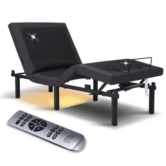 397lbs With 2-Point Massage, Dual Motors, Wireless Remote Control, Electric Lift Bed MLNshops