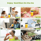 Compact Personal Blender for Shakes and Smoothies - BPA Free