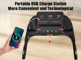 Portable USB charge station for fitness equipment