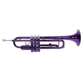 Brass B Flat Trumpet Violet