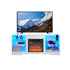 MLNshops 3D Fireplace TV Console with LED Lighting