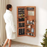 Jewelry Armoire Open with Jewelry Storage