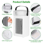 4-in-1 Evaporative Air Cooler with 480ML Tank