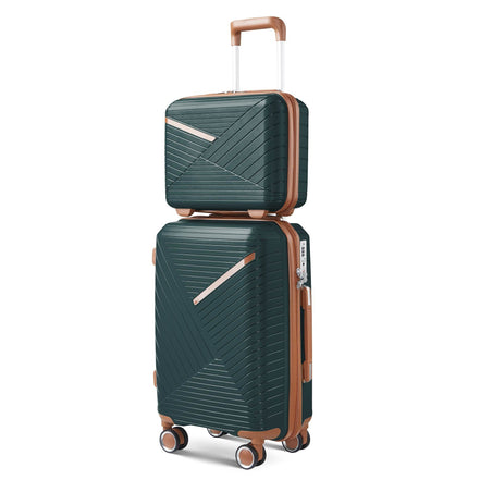MLNshops 4 Piece Luggage Set with Spinner Wheels - Durable Travel Gear