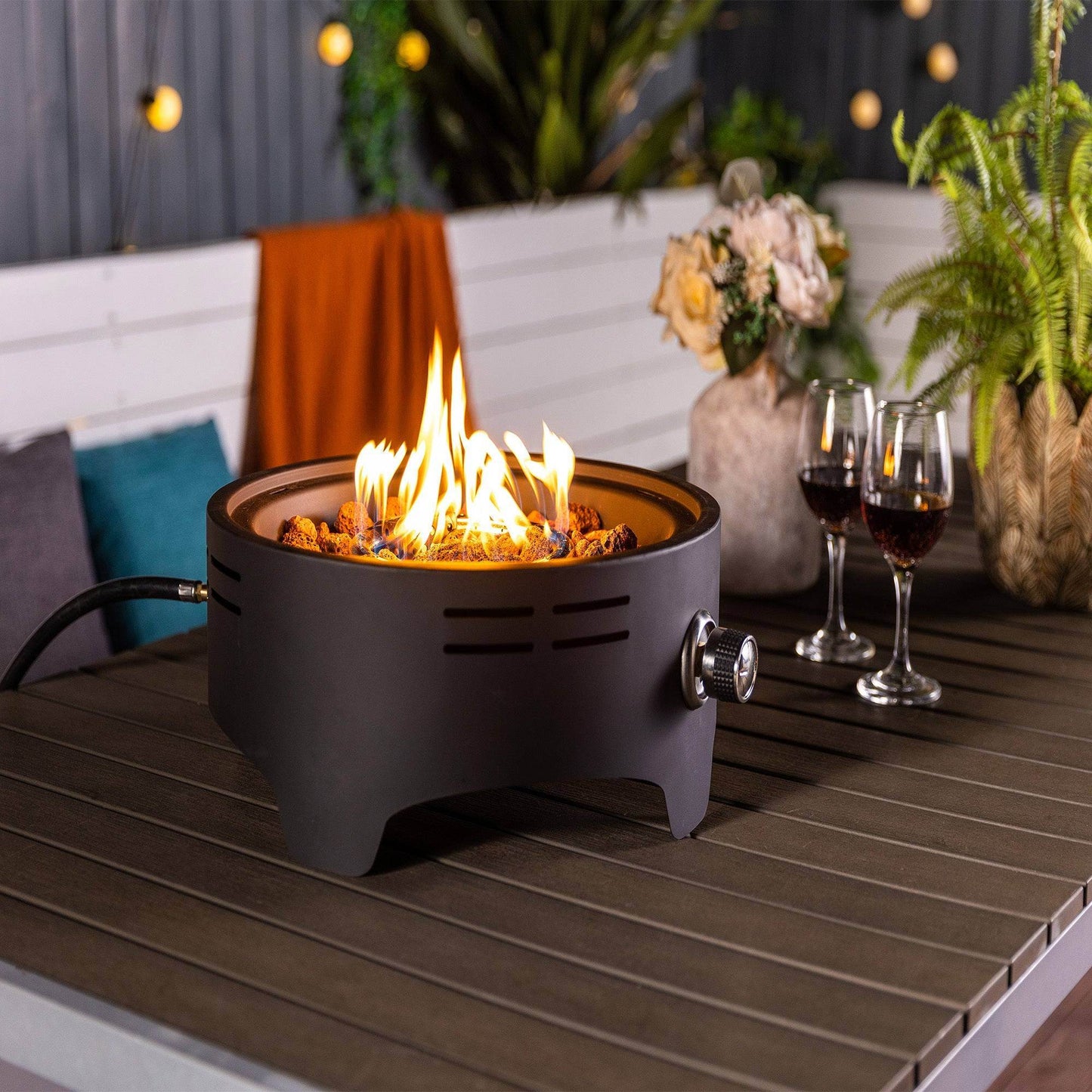 MLNshops 40000 BTU Tabletop Fire Pit for Outdoor Heating