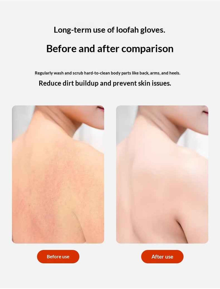 Before and after comparison showing the back of a person&
