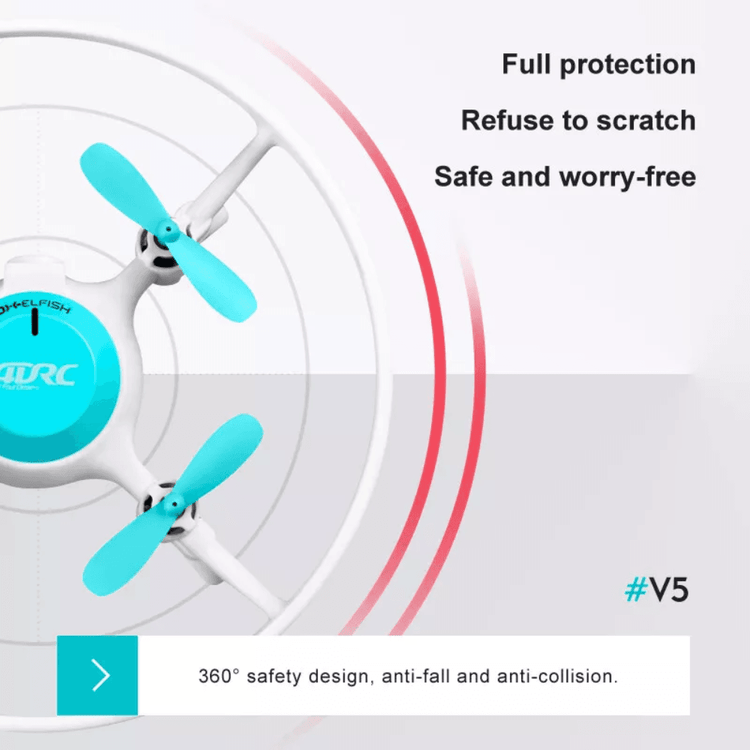4DRC V5 Kids Quadcopter - Easy Control Drone for Fun