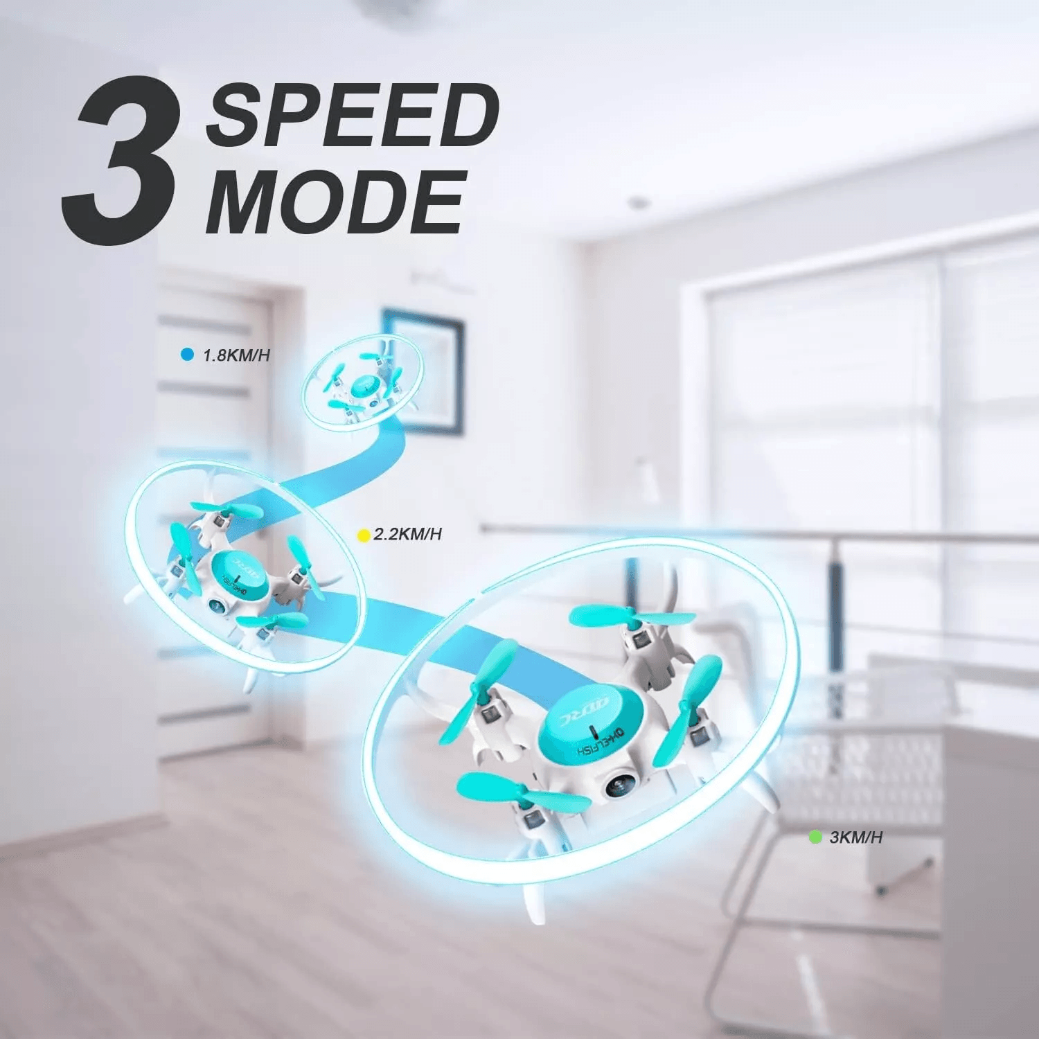 4DRC V5 Kids Quadcopter - Easy Control Drone for Fun - MLNshops