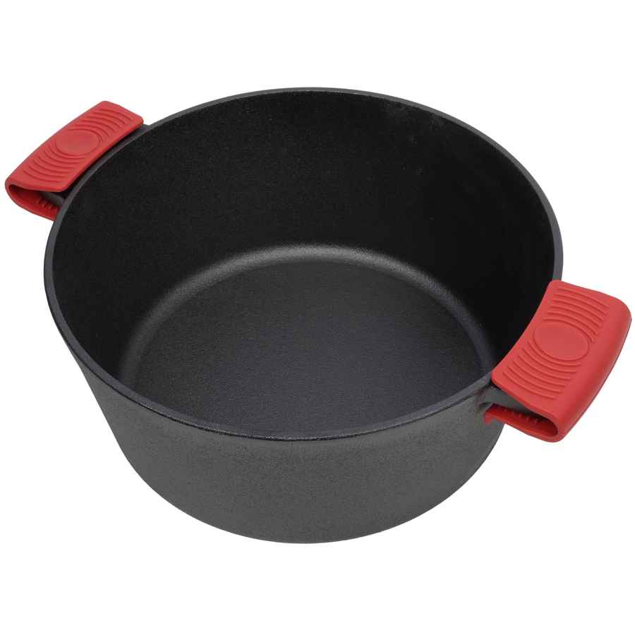 MLNshops 5 Quart Dutch Oven with Silicone Handles Cast Iron