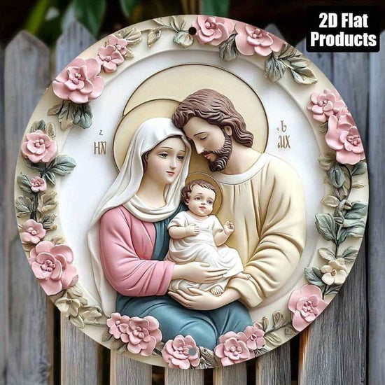 2D Flat Wooden Sign Wall Decor for Home Ambiance