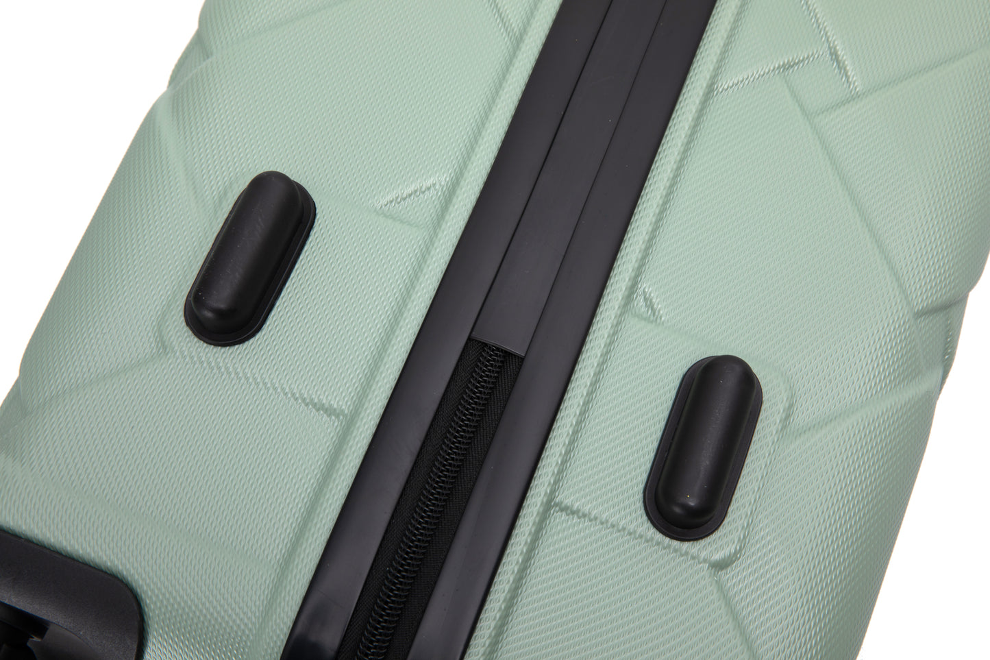 Hardshell Suitcase with Spinner Wheels ABS Luggage Sets Lightweight Durable Suitcase,8-Piece Set (20/24/28+portable handbag + 4 pieces storage bag set) , GREEN