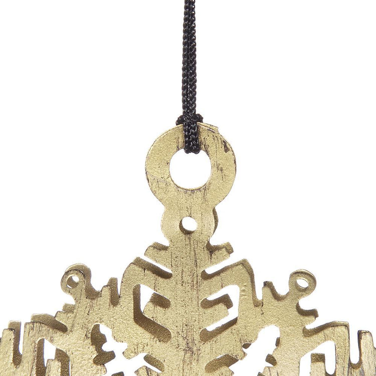 Snowflake hanging ornament for Christmas tree decor