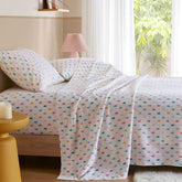 Cotton Flannel Pigment Printed Sheet Set