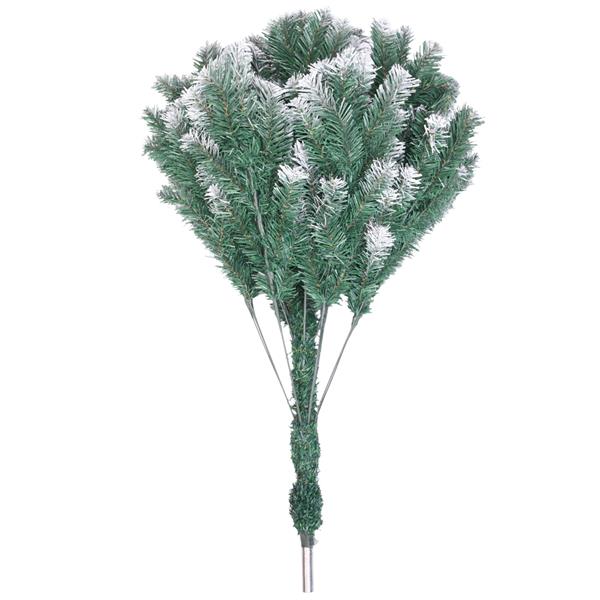 7FT Spray White PVC Christmas Tree 870 Branches MLNshops]