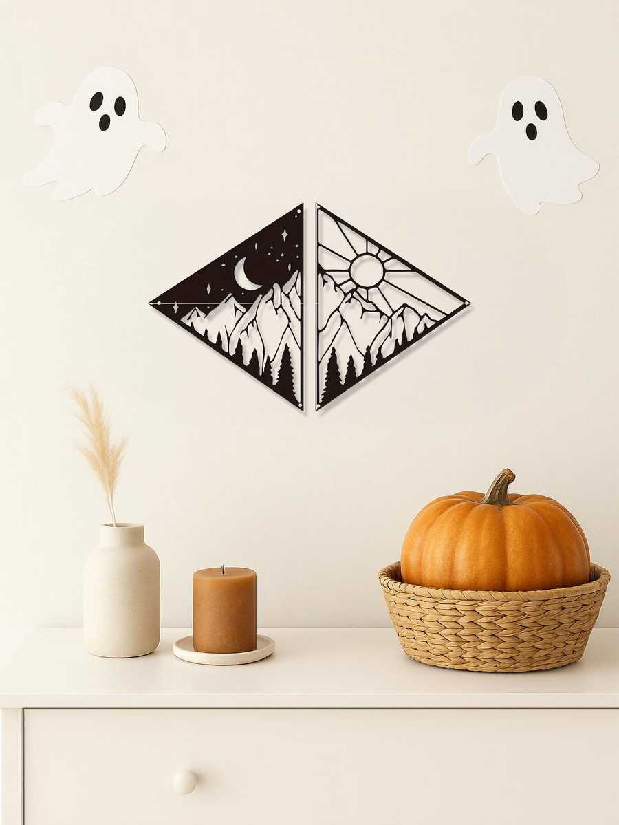 Halloween ghost wall art decor