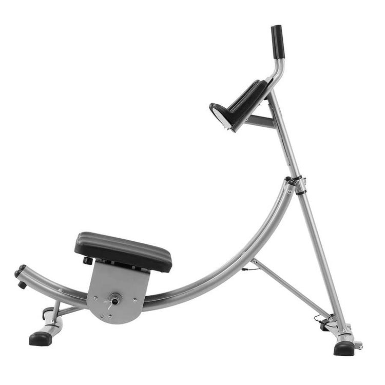 Gym exercise bike on a white background