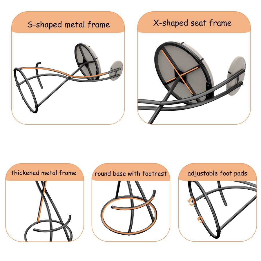 Upholstered Bar Stools Set of 2 Striped Counter Height Barstools Modern Velvet Dining Chairs for Kitchen Island, Living Room (Black & Stripe)