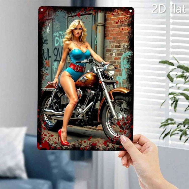 CIFbuy Vintage Metal Wall Art for Home Decor