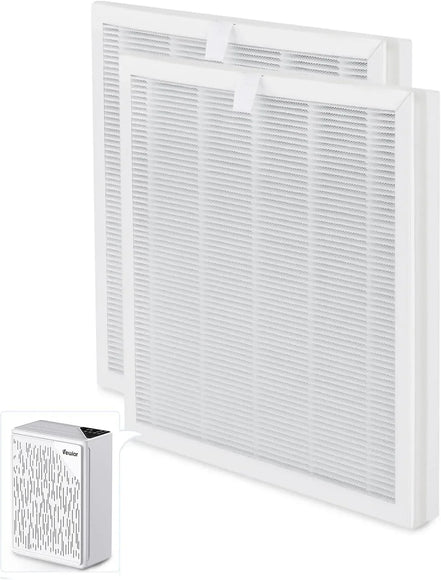 (2 PCS) VEWIOR H13 True HEPA Replacement Filter for ClearAir-A6 Air Purifier, Captures 99.97% Dust, Smoke, Pet Dander, Compatible with A6 Model Default Title