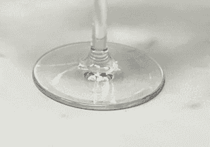 Sturdy base detail of the LeadingWare Oval Halo unbreakable wine glass, designed for stability and long-lasting use in any setting.