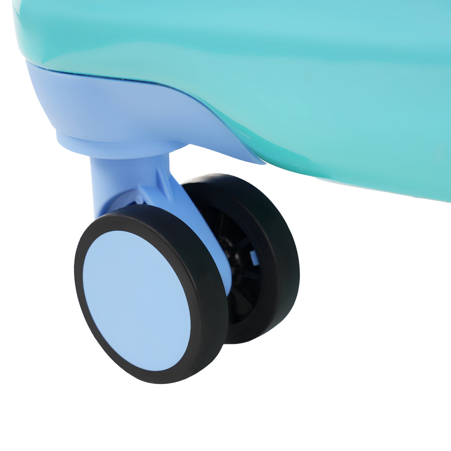 20' Carry-on Luggage with Cup Holder – Lightweight Glossy Hardshell Suitcases with Spinner Wheels, TSA Lock, Airline Approved, 2 Piece Set