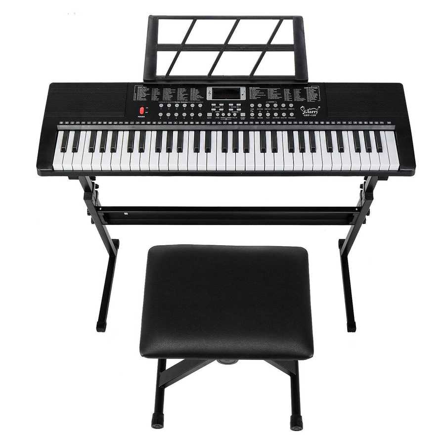 61 Key Keyboard Piano with Stand by MLNshops Default Title