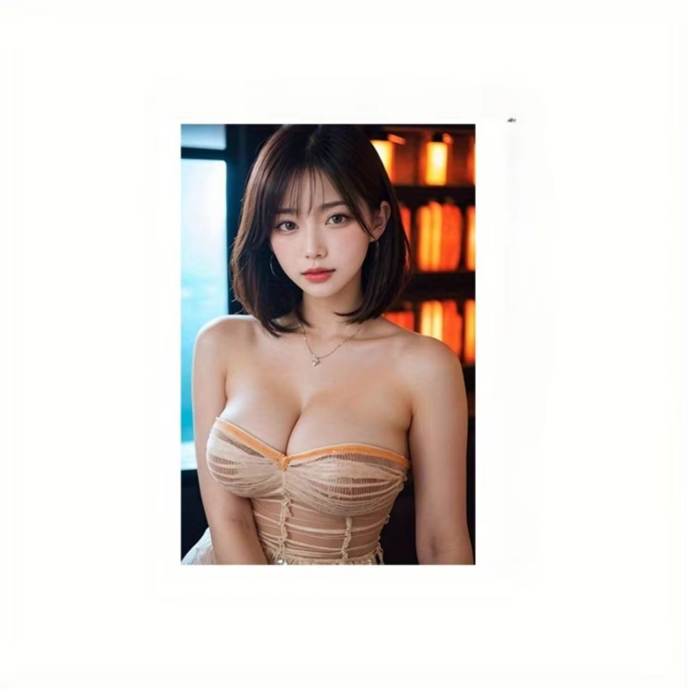 Stylish Women Wall Art Aluminum Tin Sign with vibrant colors and clean white border, perfect for novelty wall decor.