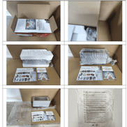 Unboxing of PlumChef 4-Slice Toaster with Wide Slots - includes toaster, manuals, and protective packaging for safe delivery and setup.