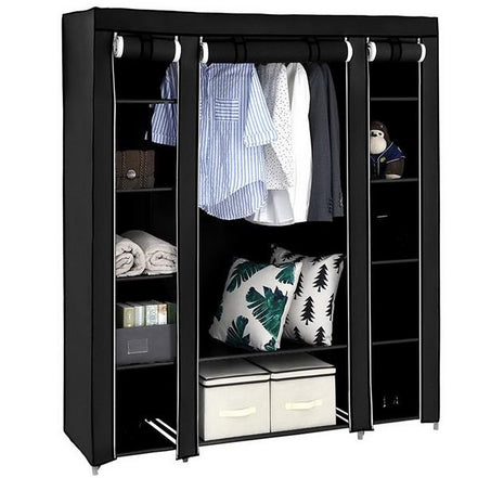 Sturdy 69" Portable Clothes Closet Wardrobe | MLNshops