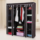 69" Portable Clothes Closet Wardrobe Storage Organizer