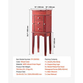 Jewelry Storage Cabinet Armoire | Multi-compartment, large capacity