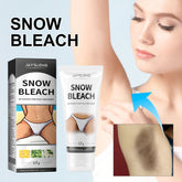 Jaysuing Snow Bleach product packaging with a before-and-after image of skin lightening.
