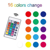 Floating TV Stand Wall Mounted with 16 Color LEDs,63&