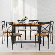 MLNshops 7-Piece Dining Set for Stylish Kitchens