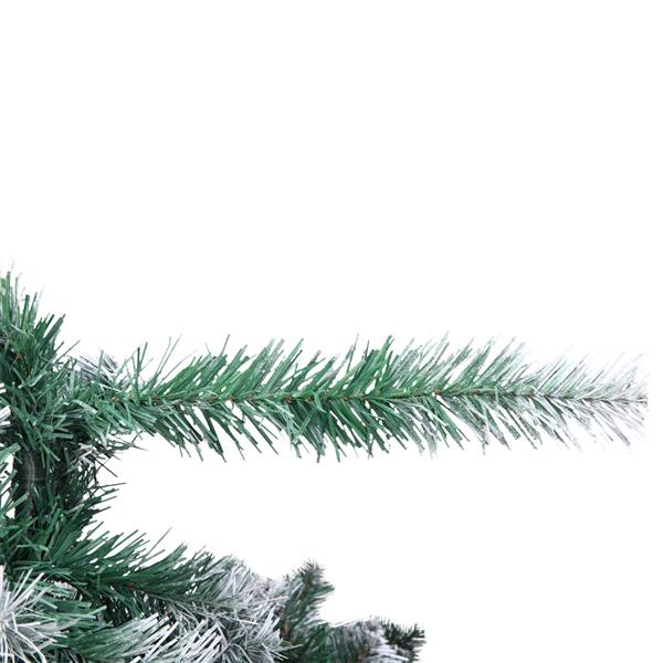 7FT Spray White PVC Christmas Tree 870 Branches MLNshops]