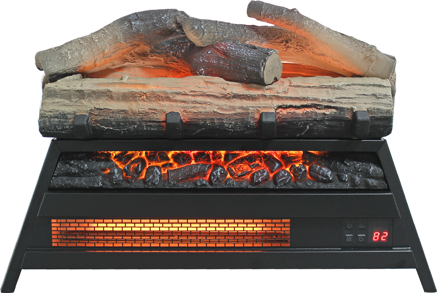 Effortless Comfort with 23" Electric Fireplace Heater