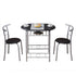 MLNshops Compact Dining Table Set for Small Spaces Default Title