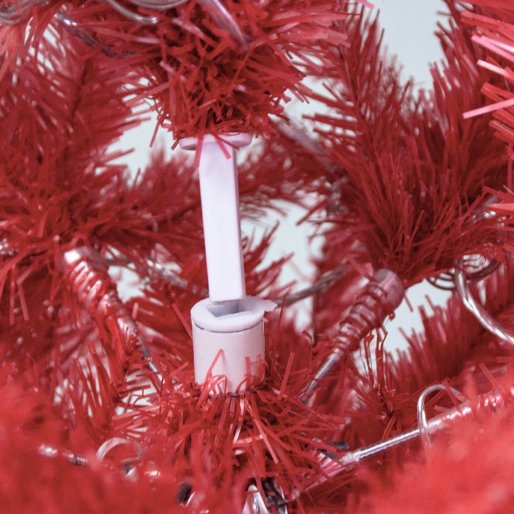 6FT Santa Hat Artificial Christmas Tree with LED Lights